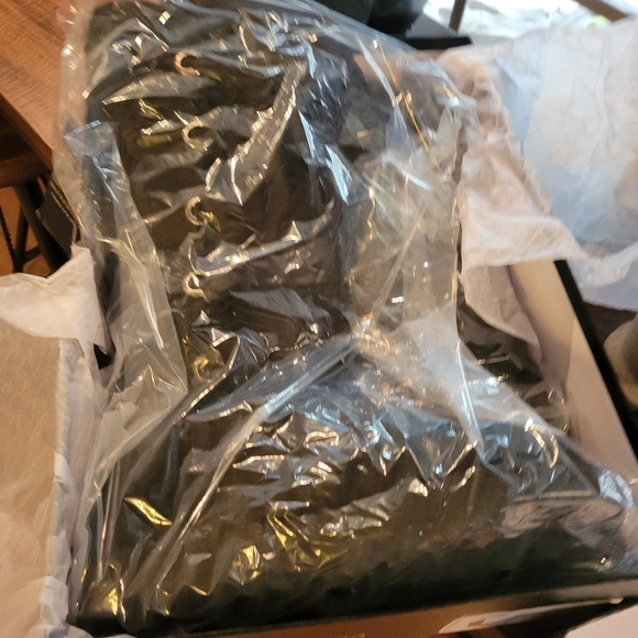 Australia Luxe Collective Bedouin X-Tall Suede Shearling Fur Lace Up Boots #704 - Picture 11 of 16